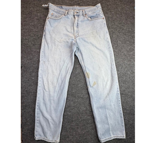 Levi's Other - Levi's 550 Jeans Mens 36x32 Light Wash Blue Relaxed Fit Tapered Leg (Fits 34x31)